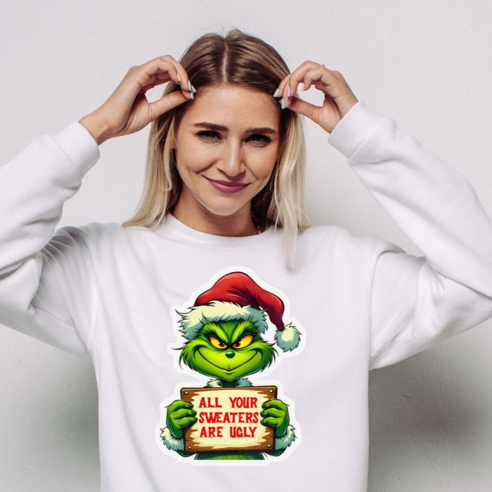 Brand new ugly sweater Grinch Sweat Shirt